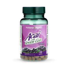 Image 1 for Acai with Green Tea 1500mg 120 Tablets