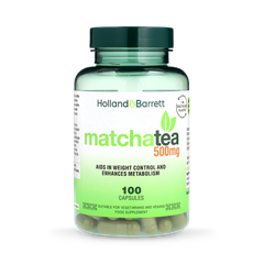 Image 1 for Matcha Tea 500mg 100 Capsules
