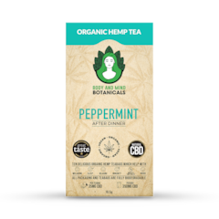 CBD Hemp Tea Peppermint 10 Tea Bags