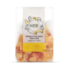 Image 1 for Pineapple & Papaya Chunks 210g