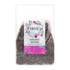 Holland & Barrett Organic Raisins 375g