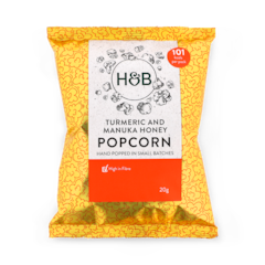 Turmeric & Manuka Honey Popcorn 20g