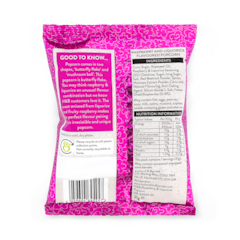 Popcorn Raspberry & Liquorice 21g