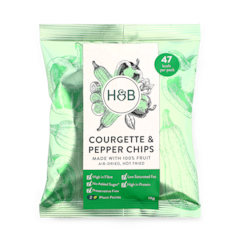 Courgette & Pepper Chips 16g