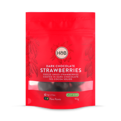 Image 1 for Dark Chocolate Strawberries 90g