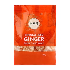 Holland & Barrett Crystallised Ginger 210g