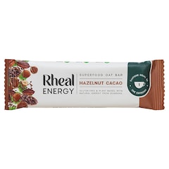 Rheal Superfoods Hazelnut Cacao Energy Bar 50g