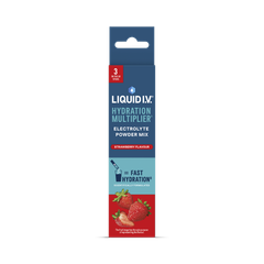 Image 1 for Liquid I.V. Hydration Electrolyte Powder Mix Strawberry Flavour 3 Sachets