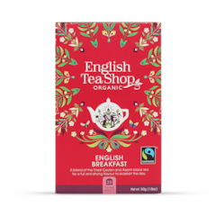 English Tea Shop Organic English Breakfast 20 Tea Bags