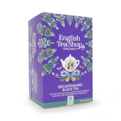 English Tea Shop Organic Decaffeinated Black Tea 20 Tea Bags