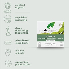 Dr Organic Ageless Daily Hydration Gel Cream with Seaweed 50ml