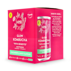 Glow Kombucha 4x 250ml