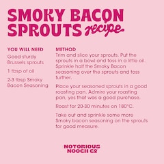 Notorious Nooch Smoky Bacon Yeast Flakes 80g
