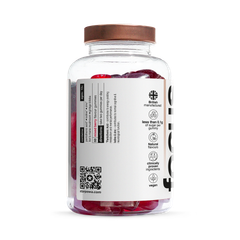 Image 3 for Focus Lion's Mane Mushroom 500mg 60 Vegan Gummies