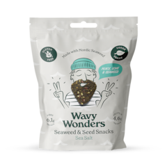 Seaweed & Seed Snack Sea Salt 30g