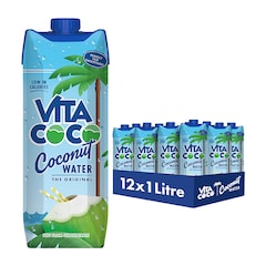 Vita Coco Natural Coconut Water 12x 1L