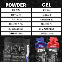 Applied Nutrition ABE Ultimate Pre Workout Gel Cherry Cola 60g