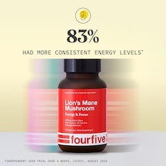 Fourfive Energy & Focus Lion's Mane 4000mg 60 Capsules