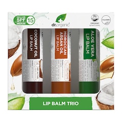 Dr Organic Nourish Me Lip Balm Trio 3 x 5.7ml
