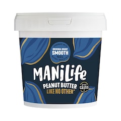 Manilife Original Roast Smooth Peanut Butter 1kg Tub