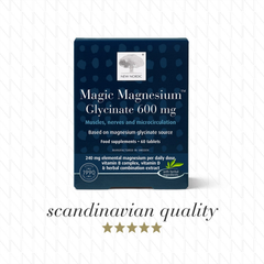Image 2 for Magic Magnesium Glycinate 600mg 60 Tablets