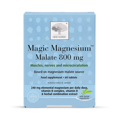 Image 1 for Magic Magnesium Malate 800mg 60 Tablets