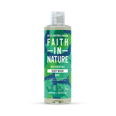 Image 1 for Faith In Nature Body Wash Mint 400ml