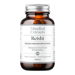 Mindful Extracts Organic Reishi Mushroom 60 Vegan Capsules