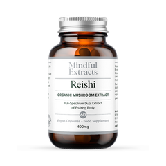 Image 1 for Organic Reishi Mushroom 60 Vegan Capsules