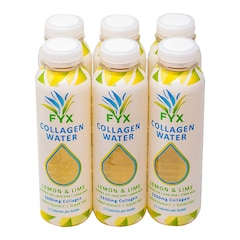 FYX Collagen Water Lemon & Lime 6x 400ml