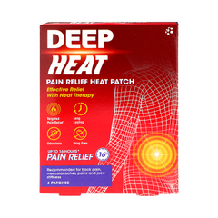 Image 1 for Pain Relief Heat 4 Patches