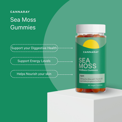 Image 3 for Sea Moss Wellness 60 Apple Flavour Gummies 500mg