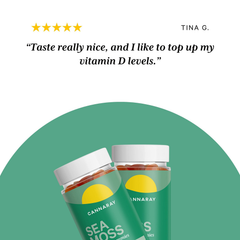 Image 4 for Sea Moss Wellness 60 Apple Flavour Gummies 500mg