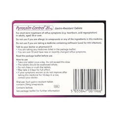 Control 20mg Gastro-Resistant 14 Tablets