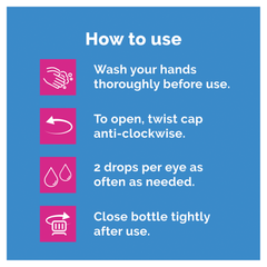 Image 5 for Moisturising Eye Drops for Dry Eyes 10ml