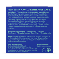 Image 3 for WILD Mint & Aloe Natural Deodorant Refill 40g