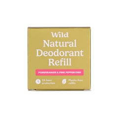 WILD Pomegranate & Pink Peppercorn Natural Deodorant Refill 40g