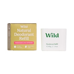 WILD Pomegranate & Pink Peppercorn Natural Deodorant Refill 40g