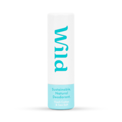 Image 1 for WILD Fresh Cotton & Sea Salt Mini Deodorant 16g