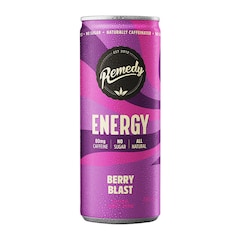 Remedy Kombucha Energy Berry Blast 250ml