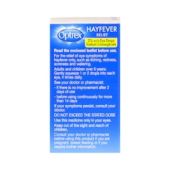 Hayfever Relief 2%w/v Eye Drops 10ml