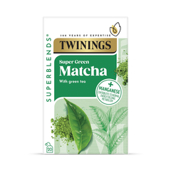 Image 1 for Superblends Super Green Matcha Tea Bags 20 Tea Bags