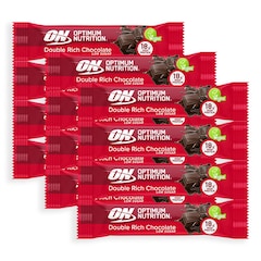 Optimum Nutrition Double Rich Chocolate Plant Protein Bar 12x 60g