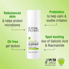 Image 2 for Salicylic Acid Anti-Blemish Clarifying Gel Moisturiser 50ml