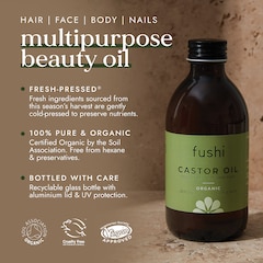 Fresh-Pressed 100% Pure Organic Castor Oil 250ml