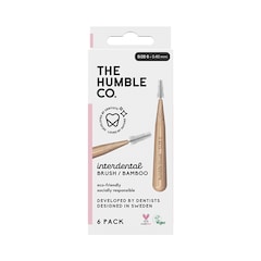 Humble Bamboo Interdental Brush Size 0 Pink 6 Pack
