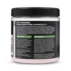 Image 3 for Pump Zero Pre Workout Blood Orange 375g