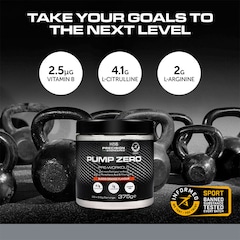 Pump Zero Pre Workout Blood Orange 375g