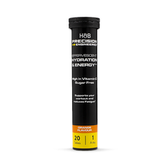 Image 1 for Hydration & Energy Effervescent Orange 20 Tablets