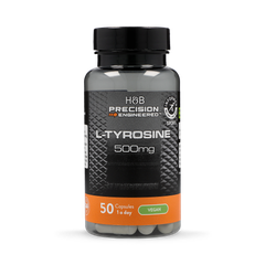 Image 1 for L-Tyrosine 500mg 50 Capsules